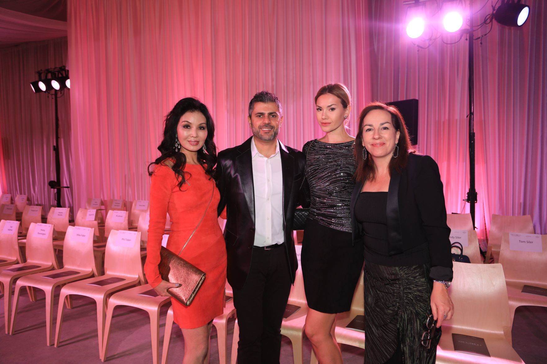 Miran Halen, Lewaa Khalek, Olga Smirnova, with Jitrois Design, Marie-HŽlne Bernard, President and CEO